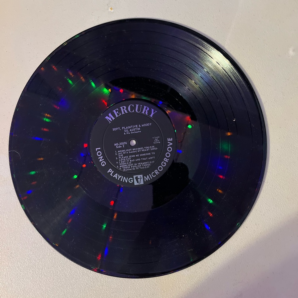 Sil Austin Soft Plaintive & Moody Vinyl Album